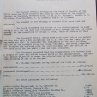 Minutes of the Board of Regents, November 14, 1929