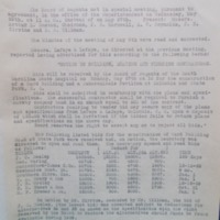 Minutes Board Regents South Carolina State Hospital Jan. 10, 1929 to Dec. 12, 1929. H. T. Patterson, Sec.