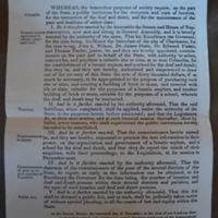 An Act to Authorize the Erection of Suitable Buildings for a Lunatic Asylum, and a School for the Deaf and Dumb