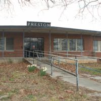 Front entrance, Preston Building