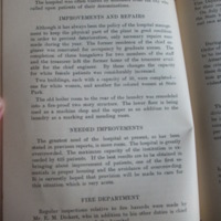 SCSH Annual Report 1932_CompletionofTrezevant.JPG