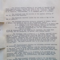 Minutes of the Board of Regents, June 13, 1929
