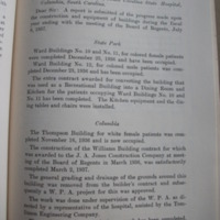 Annual Report: "Report of the Architect"