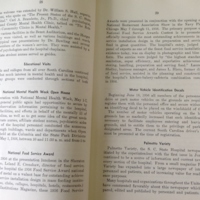 1956 Annual Reports, South Carolina State Hospital. National Food Service Award