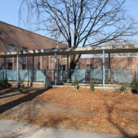 Connecting section between Benet Auditorium and Horger Library