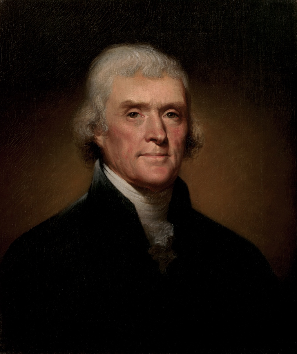 portrait of Thomas Jefferson