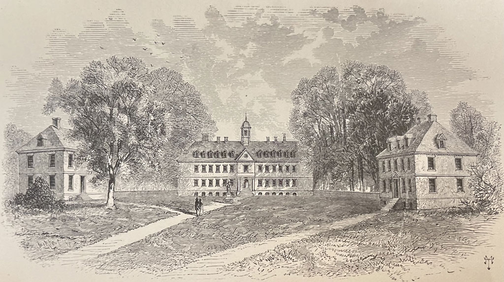sketch of William and Mary College